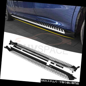 TChXebv BMŴׂĂ̐VX3 2018 2019A~jO{[hNerfo[pTChXebvtBbg Side Step Fit For BMW All New X3 2018 2019 Aluminium Running Board Nerf Bar