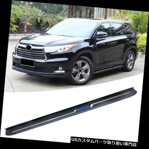 TChXebv g^nC_[N[K[2014-2018jO{[hNerfo[p̐VTChXebvtBbg New Side Step Fit for Toyota Highlander Kluger 2014-2018 Running Board Nerf Bar
