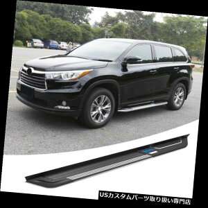 TChXebv g^nC_[N[K[2014-2018jO{[hNerfo[p̐VTChXebvtBbg New Side Step Fit for Toyota Highlander Kluger 2014-2018 Running Board Nerf Bar