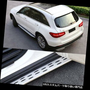 TChXebv ZfXxcGLC X 253 2016jO{[hi[to[t@bV̂߂̃TChXebv Side Step for Mercedes Benz GLC X253 2016 Running Board Nerf Bar Fashion