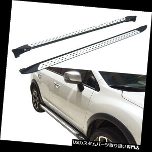 TChXebv XoXV 2012-2017A~TChXebvi[to[jO{[hveN^[ɃtBbg Fit Subaru XV 2012-2017 Aluminium Side Step Nerf Bar Running Boards Protectors