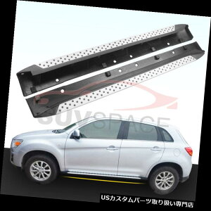 �T�C�h�X�e�b�v �A���~�j�E���O�HASX Outlander Sport 10-18�����j���O�{�[�h�T�C�h�X�e�b�vNerf�o�[ Aluminium Mitsubishi ASX Outlander Sport 10-18 Running Board Side Step Nerf Bar �y���s�A���i�z