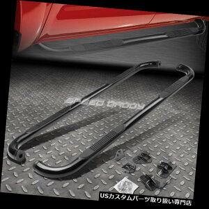 �T�C�h�X�e�b�v FOR 09-14 FORD F150 EXT /�X�[�p�[�L���u4DR�u���b�N3 �T�C�h�X�e�b�v�����o�[�����j���O�{�[�h FOR 09-14 FORD F150 EXT/SUPER CAB 4DR BLACK 3 SIDE STEP NERF BAR RUNNING BOARD �y���s�A���i�z