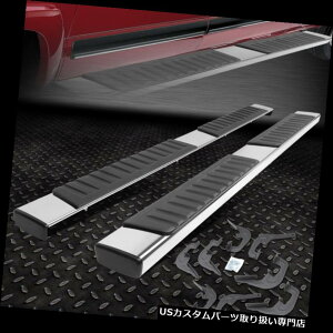 TChXebv 2007-2018 SILVERADO / SIER RAN[LuyA6 "N[jO{[hXebvo[ FOR 2007-2018 SILVERADO/SIERRA CREW CAB PAIR 6" CHROME RUNNING BOARD STEP BAR