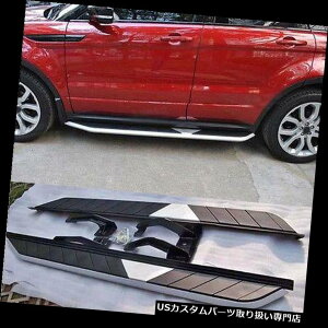 �T�C�h�X�e�b�v �����h���[�o�[�����W���[�o�[Evoque 2011-17�T�C�h�����j���O�{�[�h�T�C�h�X�e�b�v�i�[�t�o�[�p For Land Rover Range Rover Evoque 2011-17 Side Running Board Side Step Nerf Bar �y���s�A���i�z