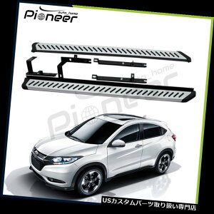 TChXebv Honda HRV VEZEL 2015 2016TChXebvveN^[i[to[jO{[hɃtBbg Fit Honda HRV VEZEL 2015 2016 2017 Side Step Protector Nerf Bar Running Boards