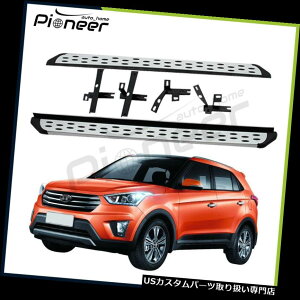 TChXebv q_CׂĐVN^IX25 2017A~jO{[hi[to[TChXebv Fit Hyundai All New Creta IX25 2017 Aluminium Running Boards Nerf Bar Side Step