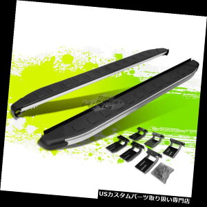 TChXebv 5.75 '11/17W[vOh`FL[p^bN/ubNjO{[hXebvi[o[ 5.75' METALLIC/BLACK RUNNING BOARD STEP NERF BARS FOR 11-17 JEEP GRAND CHEROKEE