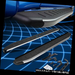 TChXebv 5.75'Metallic / 2006-12Ng^Rav4 XA30pubNjO{[hNerfXebvo[ 5.75'Metallic/Black Running Board Nerf Step Bars for 2006-12 Toyota Rav4 XA30