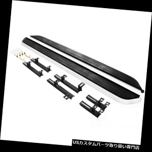 サイドステップ マツダCX-5 CX5 2017 2018ランニングボードNerfバーペア用アルミサイドステップフィット Aluminum Side Step fit for Mazda CX-5 CX5 2017 2018 Running Board Nerf Bar Pair