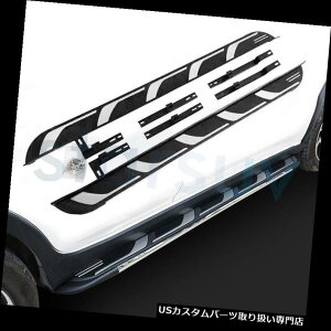 TChXebv XoXV 2018jO{[hNerfo[̃yAvbgtH[TChXebv Pair Platform Side Step for Subaru XV 2018 Running Board Nerf Bar