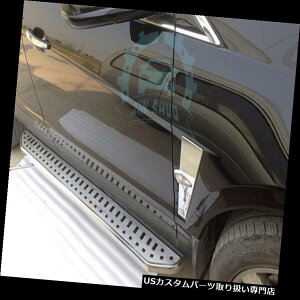 サイドステップ キャデラックSRX 10-2015用アウトサイドドアフットランニングボードサイドステップナーフバー新機能 For Cadillac SRX 10-2015 Outside Door Foot Running Boards Side Step Nerf Bar New