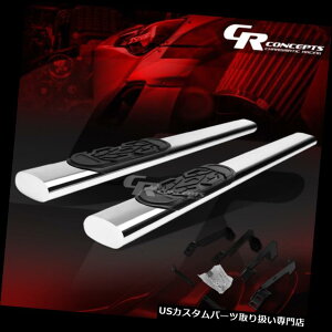 TChXebv Vo[6C`02-09 DODGE RAMX^_[hCABpI[oXebvNERFo[jO{[hLbg SILVER 6" OVAL STEP NERF BAR RUNNING BOARD KIT FOR 02-09 DODGE RAM STANDARD CAB