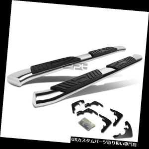 �T�C�h�X�e�b�v �t�B�b�g15-18�R�����h/�L���j�I�� n Ext 5 �N���[���J�[�u�I�[�o���X�e�b�v�i�[�t�o�[�����j���O�{�[�h Fit 15-18 Colorado/Canyon Ext 5Chrome Curved Oval Step Nerf Bar Running Board �y���s�A��