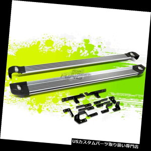TChXebv uVꂽA~jEjO{[hTChXebvo[CgnCCg08-13 BRUSHED ALUMINUM RUNNING BOARD SIDE STEP NERF BAR+LIGHT FOR 08-13 HIGHLANDER