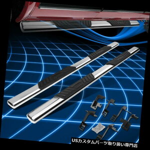 �T�C�h�X�e�b�v 19�̃����g���b�N1500�̏�g���̃^�N�V�[5 �̂��߂̘A��������Nerf�̃X�e�b�v�o�[�̎��ւ��̃N���� For 19 Ram Truck 1500 Crew Cab 5 Running Board Nerf Step Bar Replacement Chrome �y���s�A���i