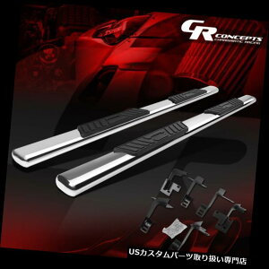TChXebv 2019 RAMgbN1500N[CAB̂߂̍+E5 "XeXX`[Xebvo[jO{[h LEFT+RIGHT 5"STAINLESS STEP BAR RUNNING BOARD FOR 2019 RAM TRUCK 1500 CREW CAB