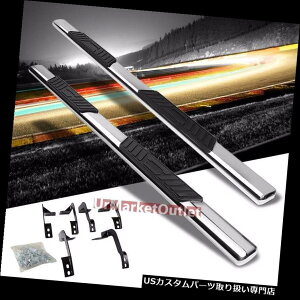 サイドステップ ダッジ09-15 Ram 1500 Ext / Quad用5 "Wクロムオーバルランニングボード/サイドステップバー 5"W Chrome Oval Running Board/Side Step Bar For Dodge 09-15 Ram 1500 Ext/Quad