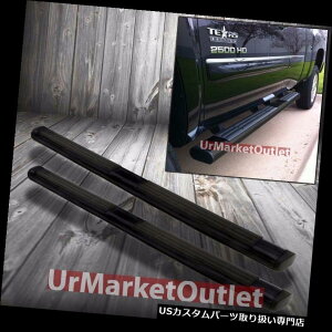 TChXebv 80 "ABSȃXebvjO{[hV{[11-14 Ext̃^NV[̃fB[[̂߂̃h 80" ABS Black Flat Step Running Board No Drill For Chevy 11-14 Ext Cab Diesel