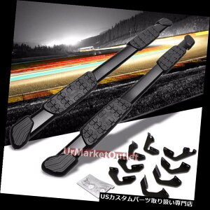 TChXebv 5 "WXebv{gIubNjO{[hTChXebvi[to[p07-17 Tundra CrewMax 5"W Step Bolt-On Black Running Board Side Step Nerf Bar For 07-17 Tundra CrewMax