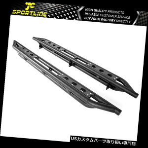 TChXebv 09-18 Dodge Ram 1500 2500 3500NbhLu6C`Nerfo[TChA[}[ubNɃtBbg Fits 09-18 Dodge Ram 1500 2500 3500 Quad Cab 6 inch Nerf Bars Side Armor Black