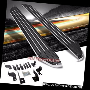 TChXebv 6 "W}bgubNA~jO{[h{gIXebvo[pW[v07-16O[ 6"W Matte Black Aluminum Running Board Bolt-ON Step Bar For Jeep 07-16 Wrangler