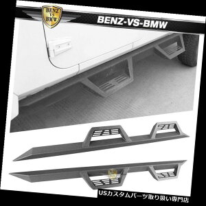 TChXebv 07-18ɃtBbgW[vO[JK4hAIt[hTChXebvito[ Fits 07-18 Jeep Wrangler JK Unlimited 4 Door Off Road Side Steps Nerf Bars