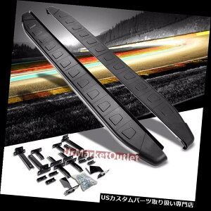 TChXebv 5.75 "W{gIjO{[hTChXebv13 - 16AEg_[X|[cpNerfo[ 5.75"W Bolt-On Black Running Board Side Step Nerf Bar For 13-16 Outlander Sport