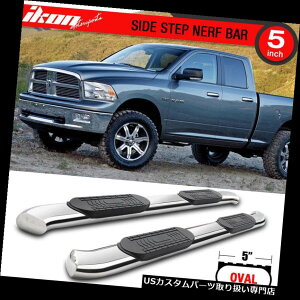 �T�C�h�X�e�b�v 09-17��RAM 1500�̃N�H�[�h�̃^�N�V�[5�C���`SS�̃X�e�����X�|�̑��ʃX�e�b�v�����j���O�{�[�h�ɍ����܂� Fits 09-17 RAM 1500 Quad Cab 5Inch SS Stainless Steel Side Steps Running Boards �y���s�A