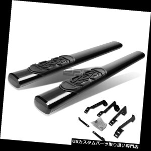 �T�C�h�X�e�b�v 02-09 Dodge Ram 2Dr Reg Cab 6 �u���b�N�I�[�o���T�C�h�X�e�b�vNerf�o�[�����j���O�{�[�h Fit 02-09 Dodge Ram 2Dr Reg Cab 6Black Oval Side Step Nerf Bar Running Board �y���s�A���i�z