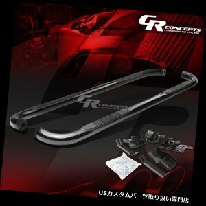 �T�C�h�X�e�b�v �u���b�N3 09-15 DODGE RAM�g��CAB 4DR�p�T�C�h�X�e�b�vNERF�o�[�����j���O�{�[�h BLACK 3 SIDE STEP NERF BAR RUNNING BOARD FOR 09-15 DODGE RAM EXTENDED CAB 4DR �y���s�A���i�z