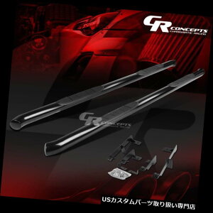 TChXebv yAubN3 "06-12g^RAV4 SUVpEhTChXebvi[o[jO{[h PAIR BLACK 3" ROUND SIDE STEP NERF BAR RUNNING BOARD FOR 06-12 TOYOTA RAV4 SUV