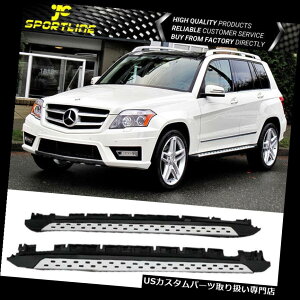 TChXebv 2010-2015xcX204 GLKNXOEt@Ng[X^CjO{[hTChXebvo[ɃtBbg Fits 2010-2015 Benz X204 GLK Class OE Factory Style Running Board Side Step Bar