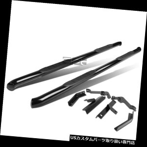�T�C�h�X�e�b�v 09-15�z���_�p�C���b�gSUV��3 �Y�f�|�T�C�h�X�e�b�v�i�[�t�o�[�����j���O�{�[�h�Ƀt�B�b�g Fit 09-15 Honda Pilot Suv Black 3 Carbon Steel Side Step Nerf Bar Running Board �y���s�A���i�z