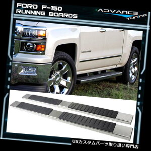 �T�C�h�X�e�b�v 07-19�V�{���[�V���o���[�h�V�G��1500 Ext Cab 5�C���`�T�C�h�X�e�b�v�o�[�����j���O�{�[�h�p For 07-19 Chevy Silverado Sierra 1500 Ext Cab 5inch Side Step Bar Running Boards �y���s�A���i�z