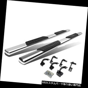 サイドステップ フィット15-18フォードF150 /スーパーデューティクルー5 "サイドステップナーフバーランニングボードクローム Fit 15-18 Ford F150/Super Duty Crew 5" Side Step Nerf Bar Running Boards Chrome