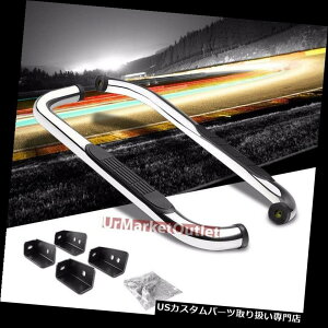 TChXebv 3 "WNEhi[tTChXebvo[jO{[hp99-16 Silverado / Sier ra Reg 3"W Chrome Round Nerf Side Step Bar Running Board For 99-16 Silverado/Sierra Reg