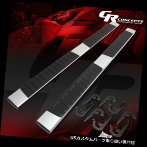 �T�C�h�X�e�b�v 04-14 FORD F150 SUPER CREW�pLH + RH 6 �X�e�����XNERF�X�e�b�v�o�[�����j���O�{�[�h LH+RH 6 STAINLESS NERF STEP BAR RUNNING BOARDS FOR 04-14 FORD F150 SUPER CREW �y���s�A���i�z