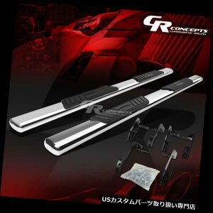 "�T�C�h�X�e�b�v �V���o�[5 ""09-15 DODGE RAM�g��CAB�p�I�[�o���T�C�h�X�e�b�vNERF�o�[�����j���O�{�[�h SILVER 5"" OVAL SIDE STEP NERF BAR RUNNING BOARD FOR 09-15 DODGE RAM EXTENDED CAB �y���s�A���i�z"
