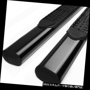 �T�C�h�X�e�b�v 4 01-16�V�{���[�V���o���[�h�N���[�L���u4dr�p�u���b�N�I�[�o���T�C�h�X�e�b�v�o�[/�����j���O�{�[�h 4Black Oval Side Step Bar/Running Board for 01-16 Chevy Silverado Crew Cab 4dr �y���s�A��