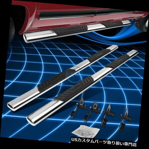 TChXebv 5 "2009-2014NtH[hF150 Ext /X[p[LupNI[oXebvNerfo[jO{[h 5"Chrome Oval Step Nerf Bar Running Board For 2009-2014 Ford F150 Ext/Super Cab