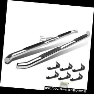 TChXebv tBbg07-16 Silverado / Sier N[LuN[3 "TChXebvNerfo[jO{[h Fit 07-16 Silverado/Sierra Crew Cab Chrome 3" Side Step Nerf Bar Running Board