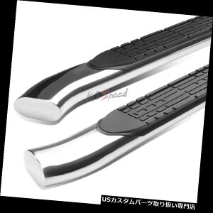 TChXebv 4 "XeX|02-09_bWgbN̏ĝ߂̃Xebvo[jO{[h 4"Stainless Steel Curved Step Bar Running Board for 02-09 Dodge Ram Truck Crew