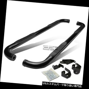 TChXebv 01-04g^^R}_u/N[LuubN3 "TChXebvi[to[jO{[hɃtBbg Fit 01-04 Toyota Tacoma Double/Crew Cab Black 3"Side Step Nerf Bar Running Board