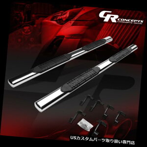 TChXebv N[4 "TChXebvo[jO{[hLH + RH 15-18 FORD F-150 /X[p[f[eB[N[p CHROME 4"SIDE STEP BAR RUNNING BOARD LH+RH FOR 15-18 FORD F-150/SUPER DUTY CREW