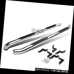 TChXebv 07-16g^ch_uLuN[3 "TChXebvi[to[jO{[hɃtBbg Fit 07-16 Toyota Tundra Double Cab Chrome 3" Side Step Nerf Bar Running Board