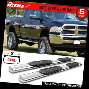 �T�C�h�X�e�b�v 09-17 Ram 2500 3500�N���[�L���u5�C���`�X�e�����X�X�`�[���T�C�h�X�e�b�v�����j���O�{�[�h Fits 09-17 Ram 2500 3500 Crew Cab 5In Stainless Steel Side Steps Running Boards �y���s�A���i�z