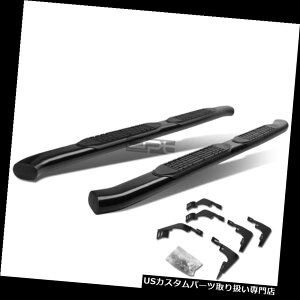�T�C�h�X�e�b�v �t�B�b�g15-18�R�����h/�L���j�I�� n Ext 4 ���Ȑ��I�[�o���X�e�b�v�i�[�t�o�[�����j���O�{�[�h Fit 15-18 Colorado/Canyon Ext 4 Black Curved Oval Step Nerf Bar Running Board �y���s�A���i�z