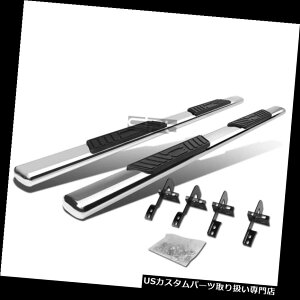 �T�C�h�X�e�b�v �t�B�b�g04-08�t�H�[�hF150 Ext /�X�[�p�[�L���u5 �N���[���I�[�o���T�C�h�X�e�b�vNerf�o�[�����j���O�{�[�h Fit 04-08 Ford F150 Ext/Super Cab 5Chrome Oval Side Step Nerf Bar Running Board �y���s�A
