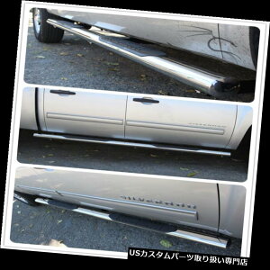 �T�C�h�X�e�b�v 07-13 TOYOTA TUNDRA DOUBLE CAB 4 'S / S�I�[�o���T�C�h�X�e�b�v�i�t�o�[�����j���O�{�[�h 07-13 TOYOTA TUNDRA DOUBLE CAB 4' S/S Oval SIDE STEP NERF BARS RUNNING BOARDS �y���s�A���i�z